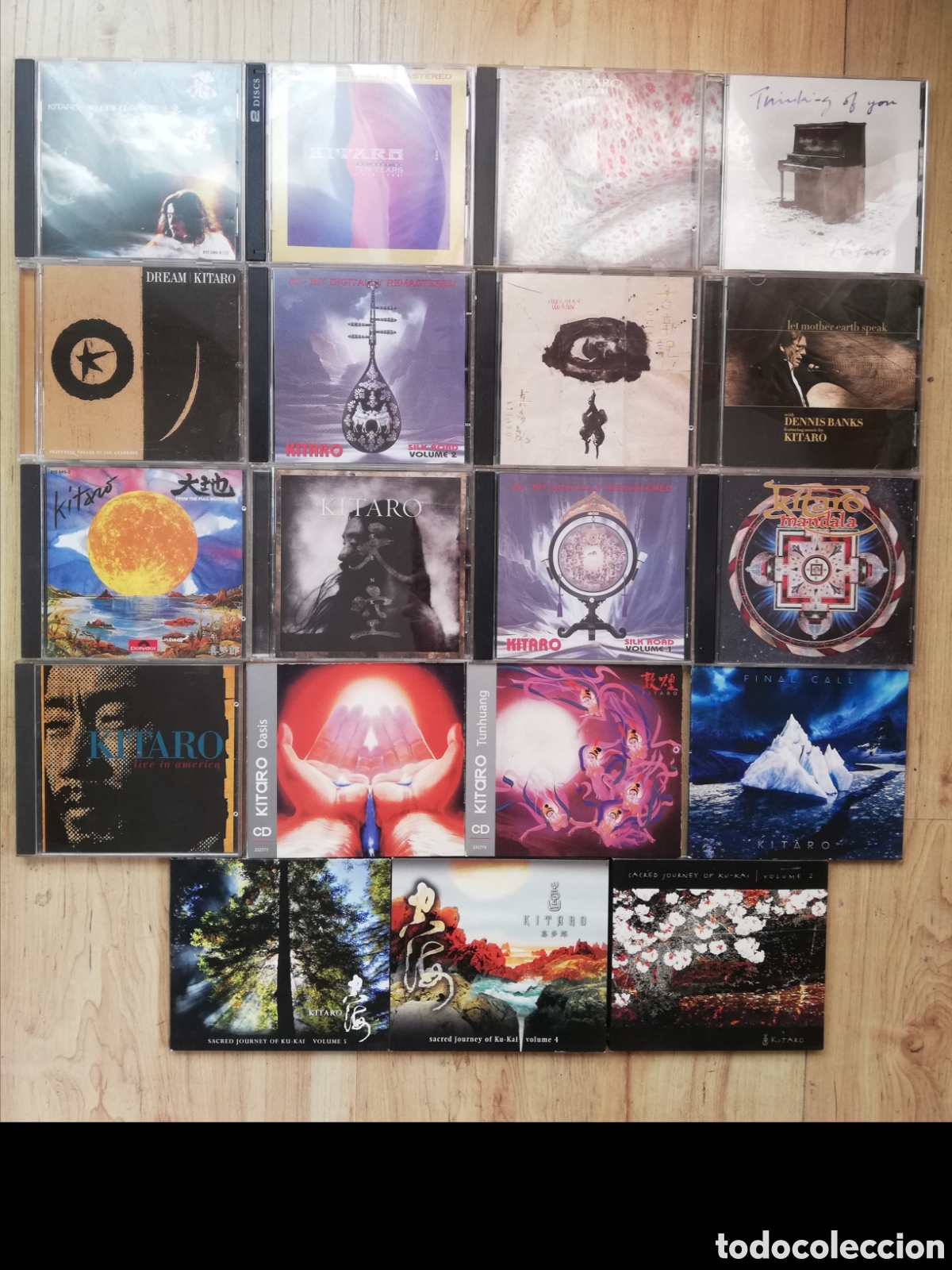 CD di Musica: Lote m&uacute;sica. Kitaro. 19 discos en cd