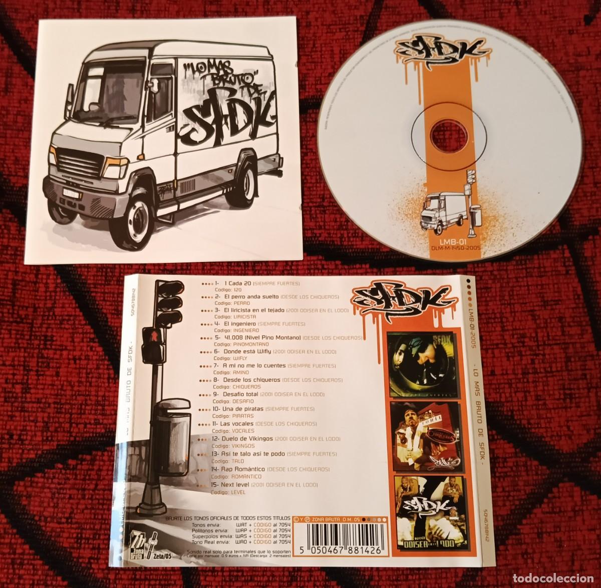 CDs de m&uacute;sica: SFDK ** Lo M&aacute;s Bruto De SFDK ** CD 2005 - Foto 1