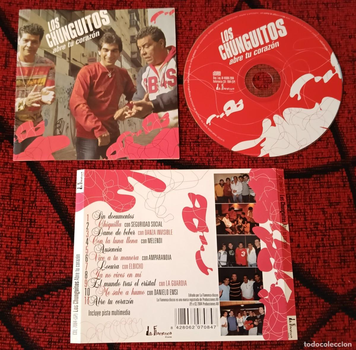 CDs de m&uacute;sica: LOS CHUNGUITOS ** Abre Tu Coraz&oacute;n ** CD 2004