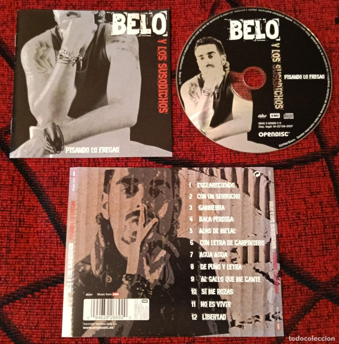 CDs de m&uacute;sica: BELO Y LOS SUSODICHOS ** Pisando Lo Fregao ** CD 2007