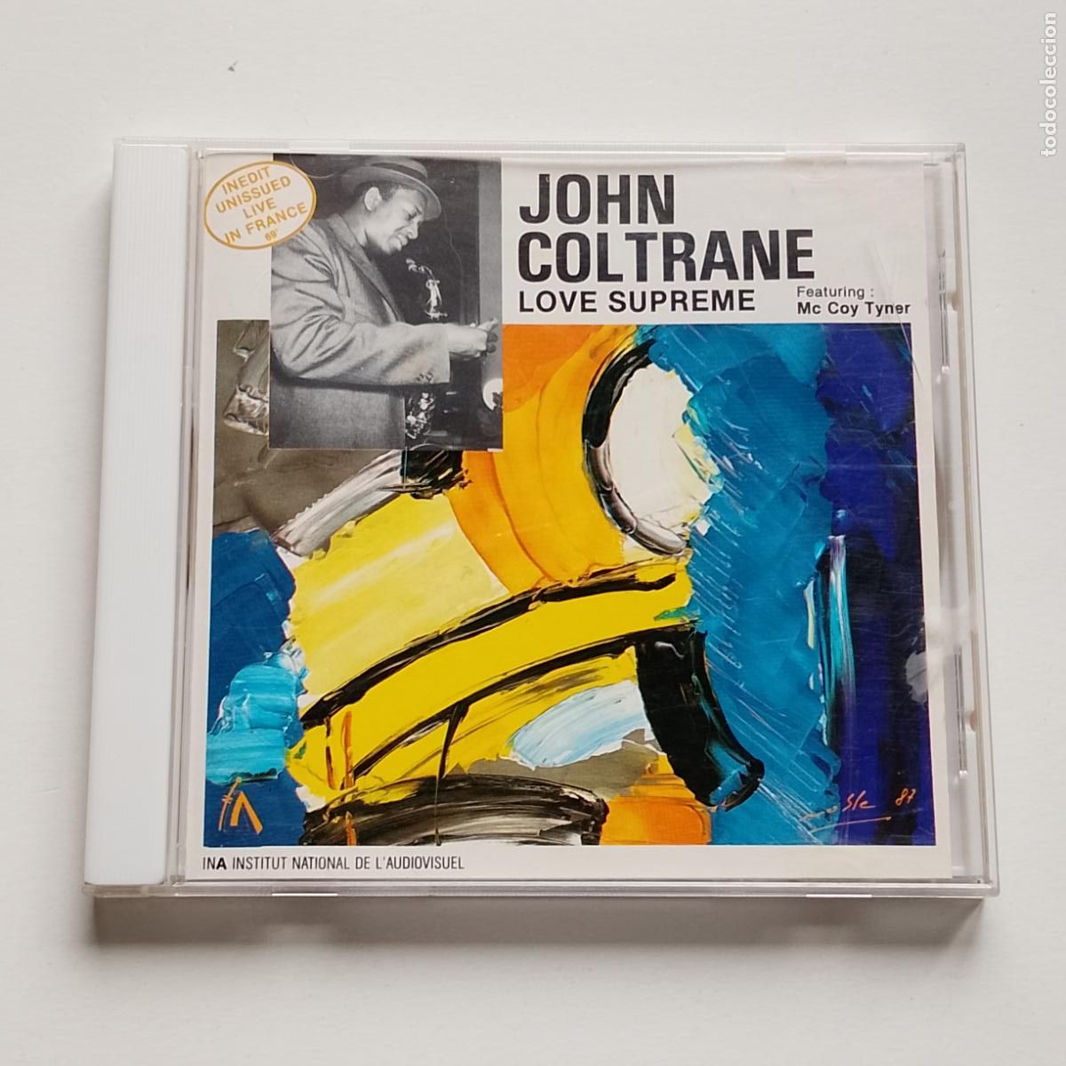 CDs de m&uacute;sica: John Coltrane-Love Supreme (CD France's Concert) live 1965. McCoy Tyner. free jazz, Albert Ayler