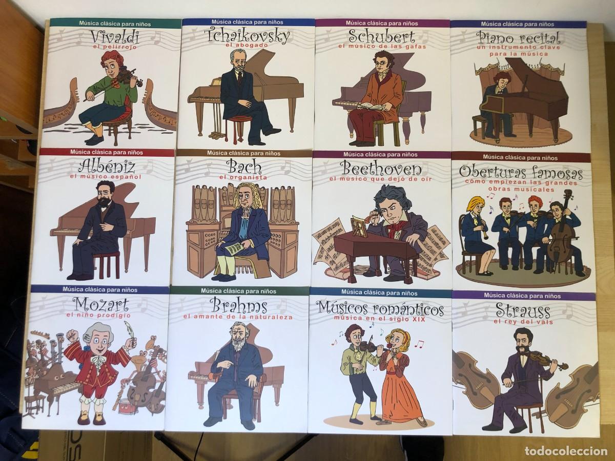 CDs de m&uacute;sica: M&uacute;sica cl&aacute;sica para ni&ntilde;os colecci&oacute;n completa 12 libros CD MKRoom 2010