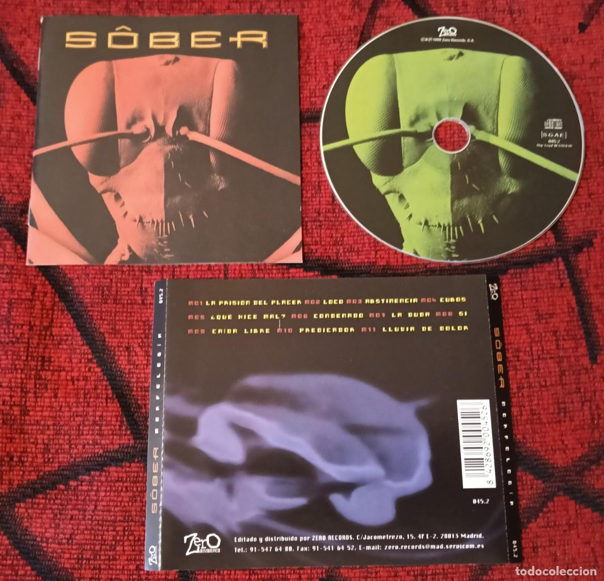 CDs de m&uacute;sica: SOBER ** Morfolog&iacute;a ** CD 1999