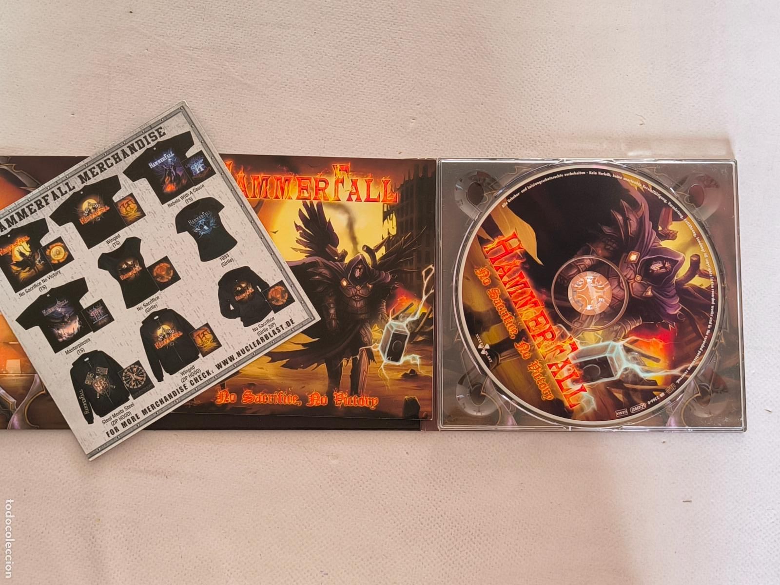 CDs de m&uacute;sica: CD HAMMERFALL - NO SACRIFICE, NO VICTORY (281) - Foto 3