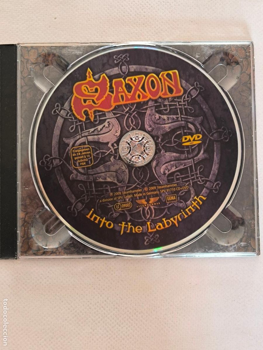 CDs de m&uacute;sica: CD + DVD SAXON - INTO THE LABYRINTH - 2 DISCOS (281) - Foto 3