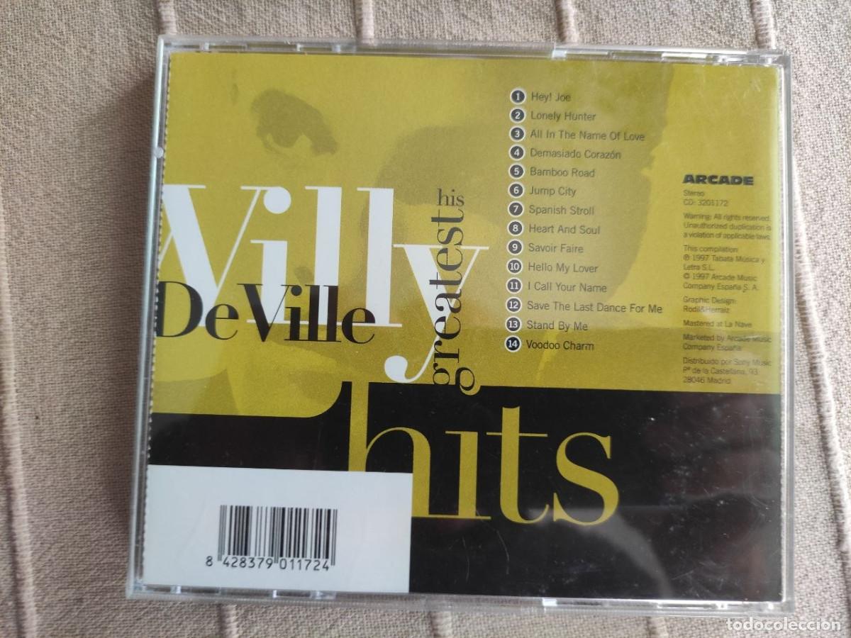 CDs de m&uacute;sica: CD Willy DeVille - His Greatest Hits - Foto 2