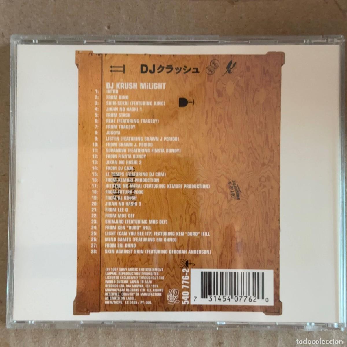 CDs de m&uacute;sica: DJ Krush &rdquo;MiLight&rdquo; CD - Foto 2