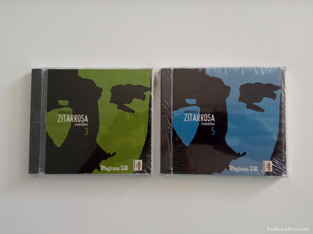 Music CDs: Lote Alfredo Zitarrosa. In&eacute;ditos 3 y 5 (2 CD)