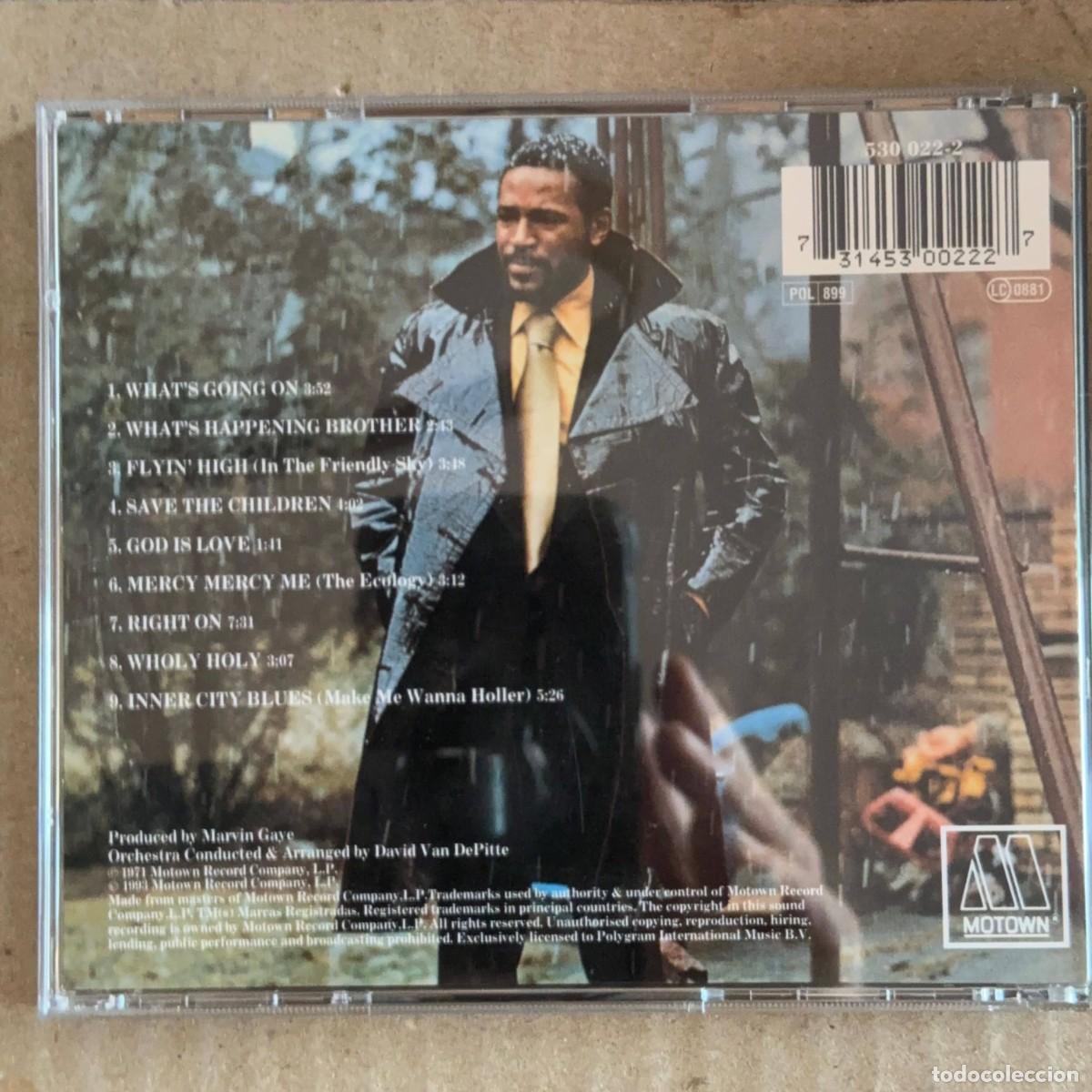 CDs de m&uacute;sica: Marvin Gaye &rdquo;What&acute;s Going On&rdquo; CD - Foto 2