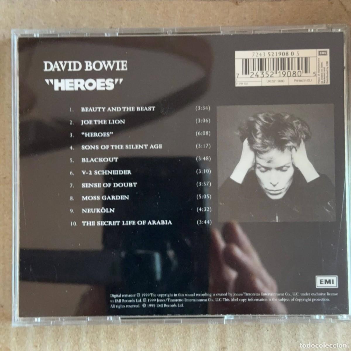 CDs de m&uacute;sica: David Bowie &rdquo;Heroes&rdquo; CD - Foto 2