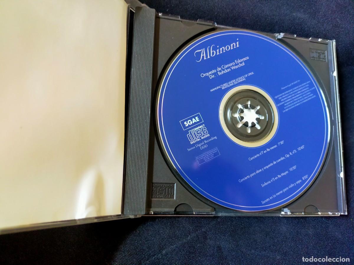 CDs de m&uacute;sica: ALBINONI. CL&Aacute;SICOS DE SIEMPRE. 1994 ALFA DELTA 4 COMPOSICIONES. - Foto 2