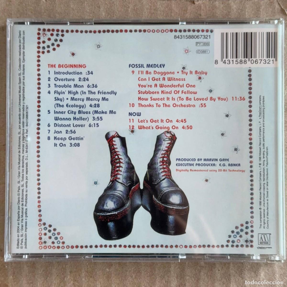 CDs de m&uacute;sica: Marvin Gaye &rdquo;Live&rdquo; CD - Foto 2
