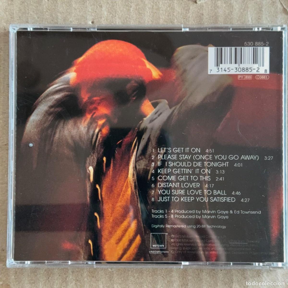 CDs de m&uacute;sica: Marvin Gaye &rdquo;Lets Get It On&rdquo; CD - Foto 2