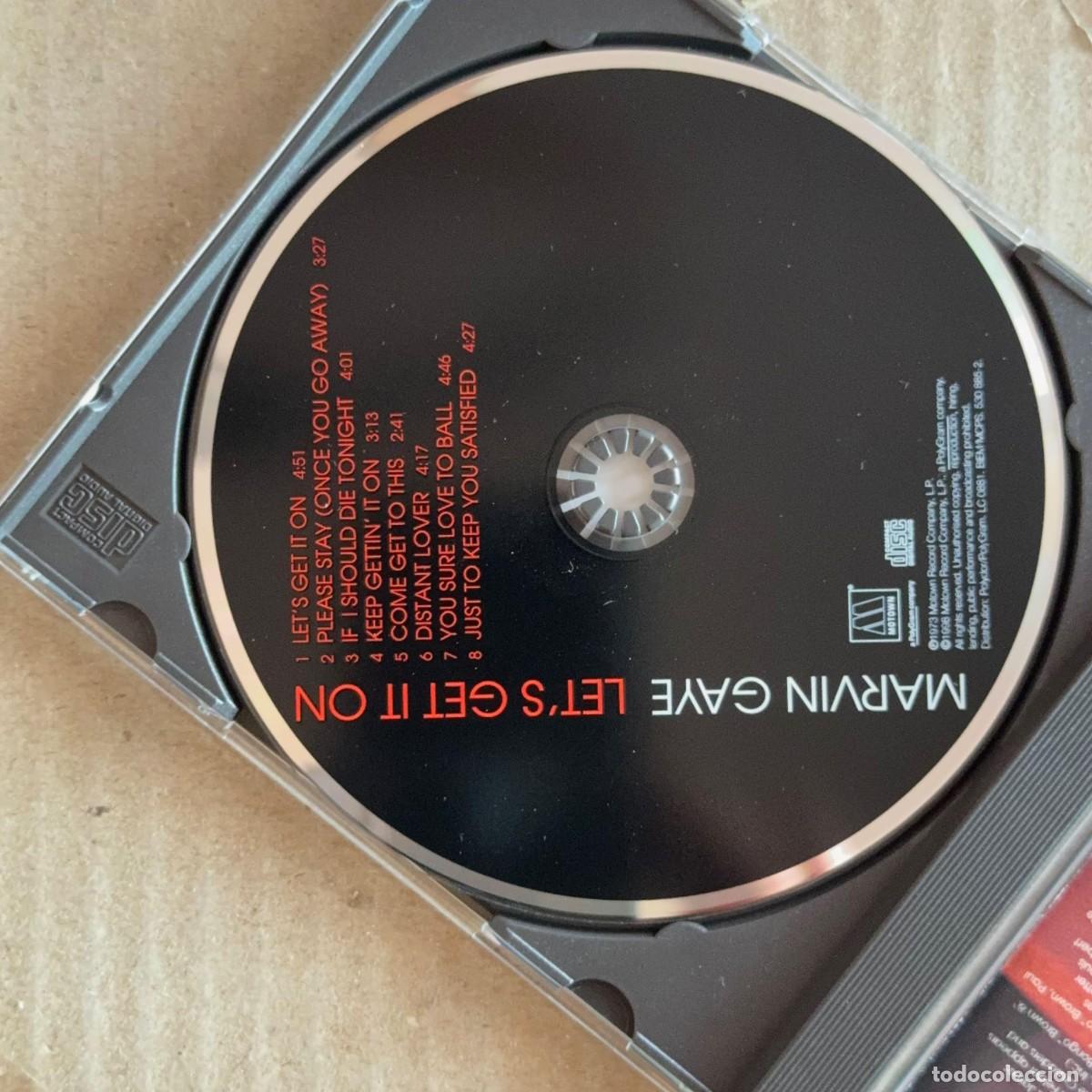 CDs de m&uacute;sica: Marvin Gaye &rdquo;Lets Get It On&rdquo; CD - Foto 3