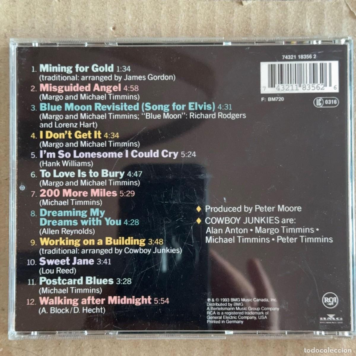 CDs de m&uacute;sica: Cowboy Junkies &rdquo;Trinity Sessions&rdquo; CD - Foto 2