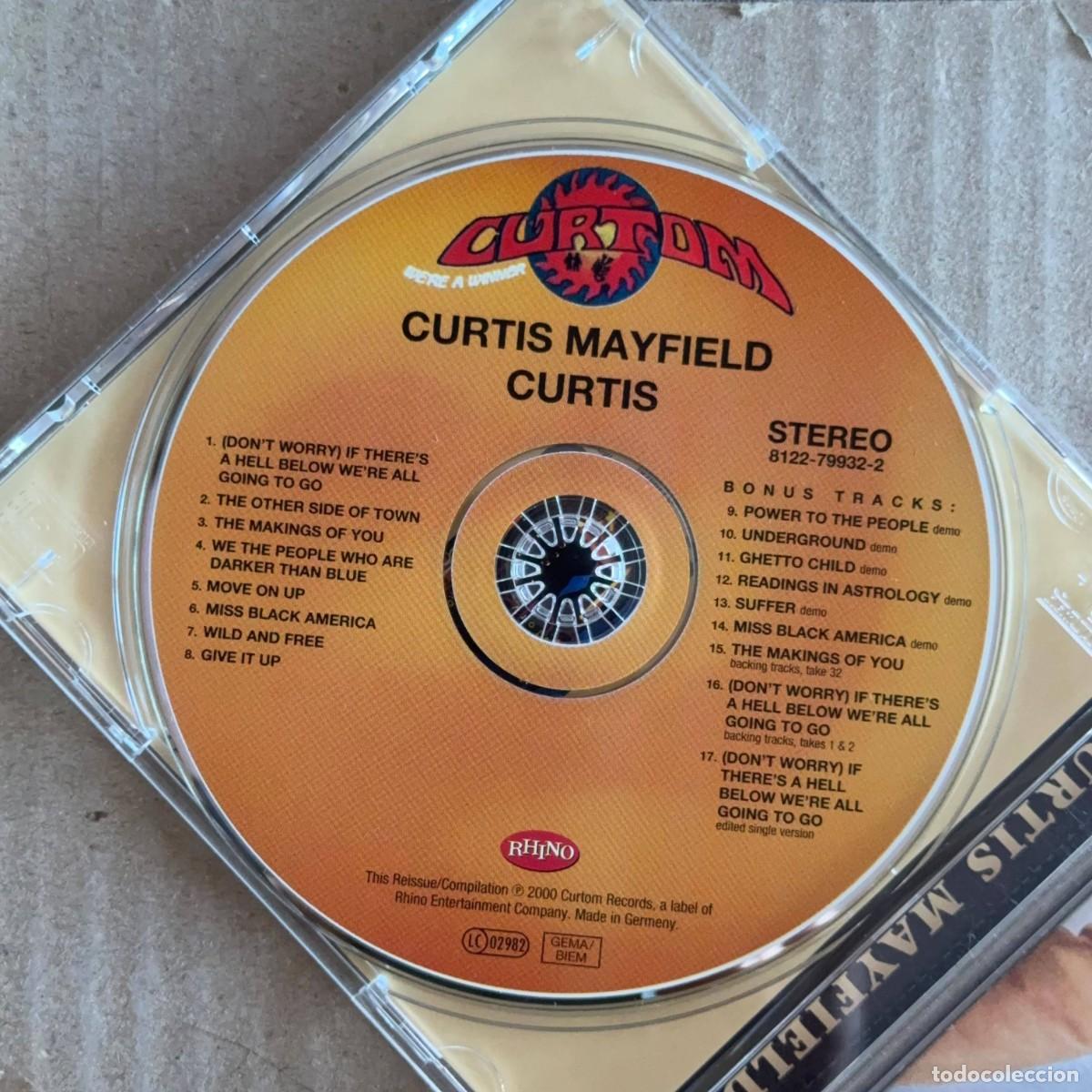 CDs de m&uacute;sica: Curtis Mayfield &rdquo;Curtis&rdquo; CD - Foto 3