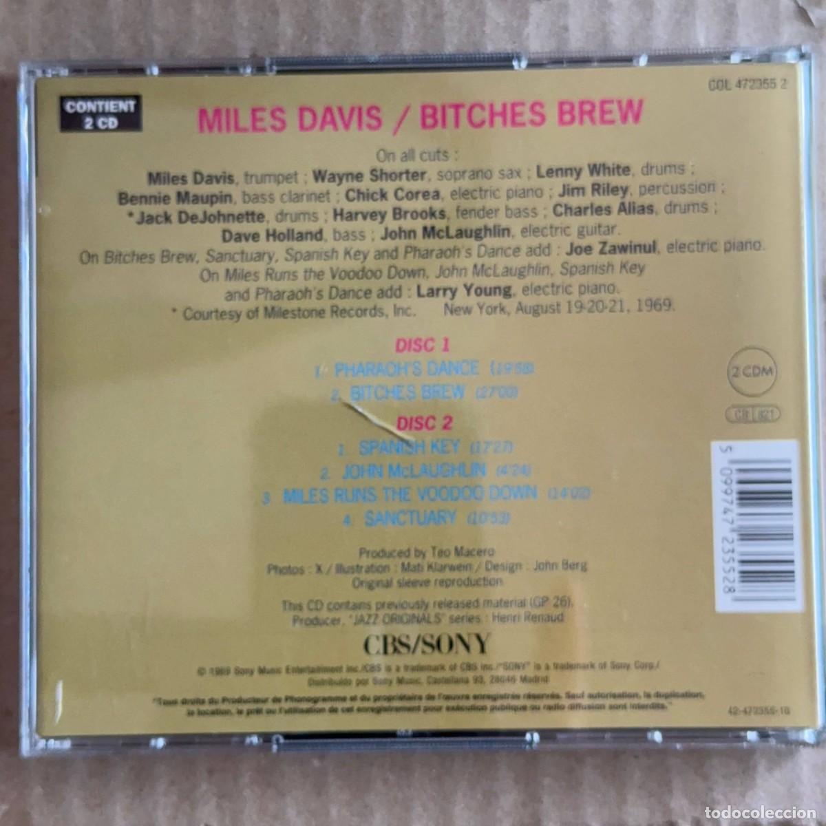 CDs de m&uacute;sica: Miles Davis &rdquo;Bitches Brew&rdquo; 2CD - Foto 2