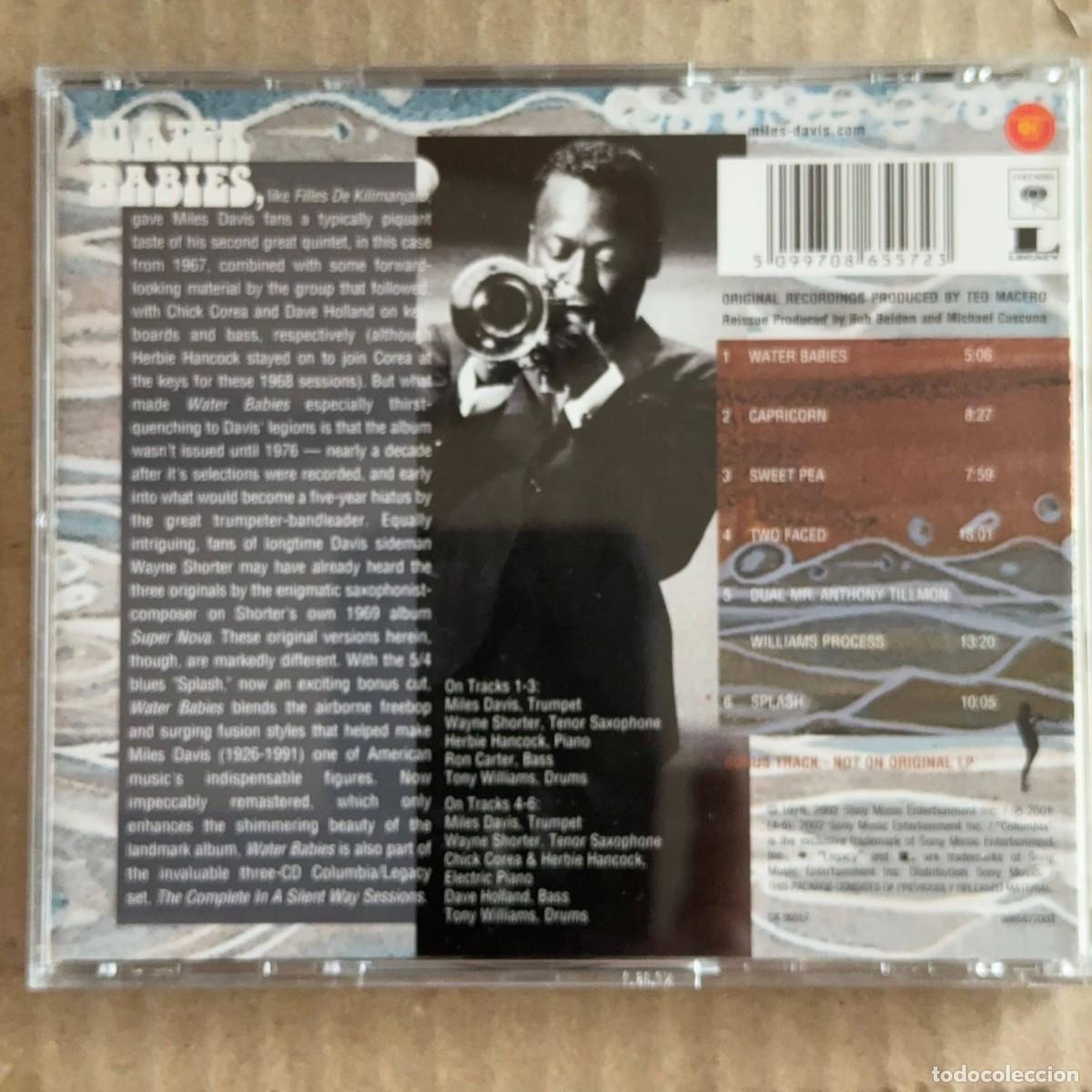 CDs de m&uacute;sica: Miles Davis &rdquo;Water Babies&rdquo; CD - Foto 2