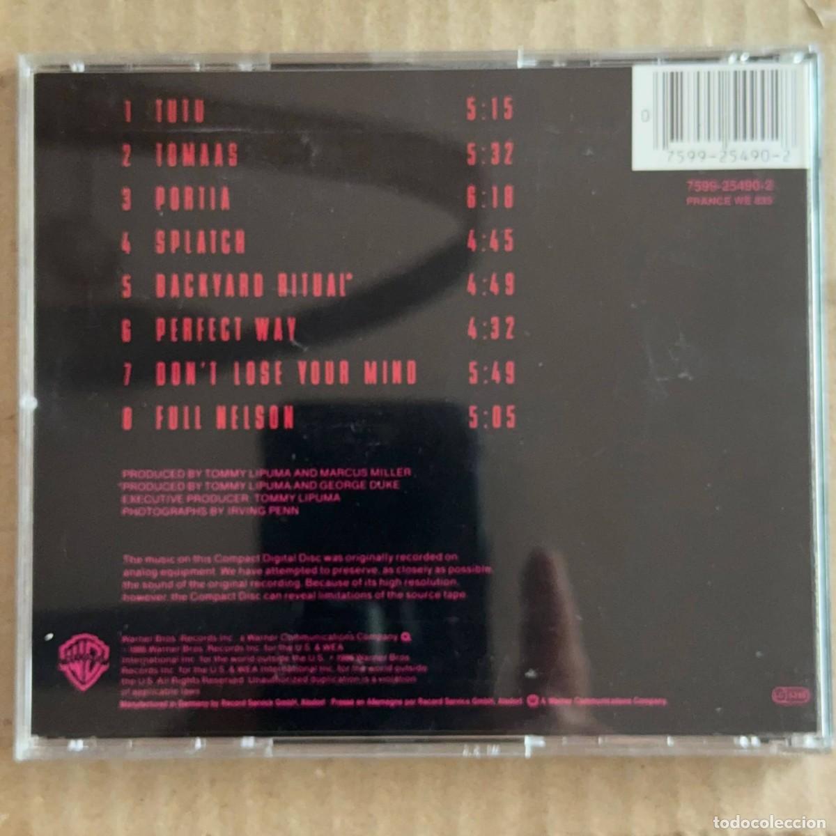 CDs de m&uacute;sica: Miles Davis &rdquo;Tutu&rdquo; CD - Foto 2