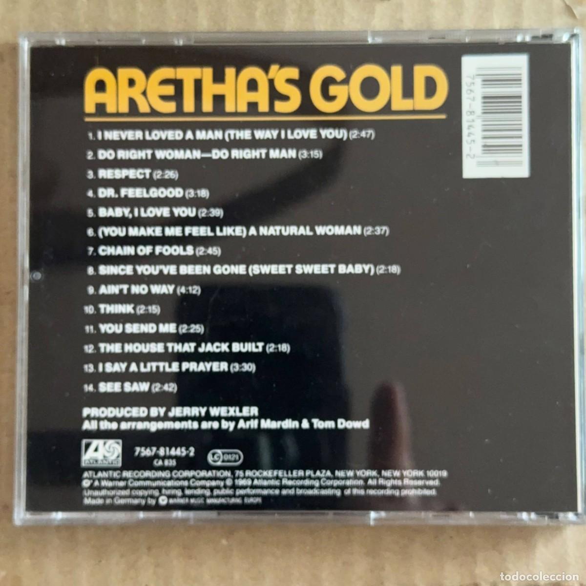 CDs de m&uacute;sica: Aretha Franklin &rdquo;Aretha&acute;s Gold&rdquo; CD - Foto 2