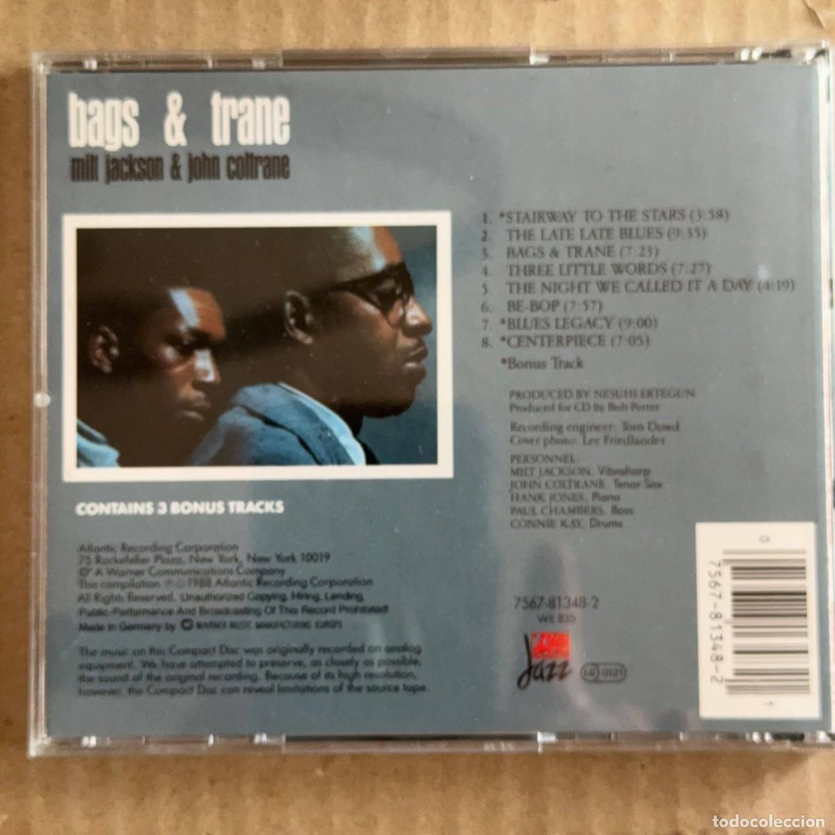 CDs de m&uacute;sica: John Coltrane & Milt Jackson &rdquo;Bags & Trane&rdquo; CD - Foto 2