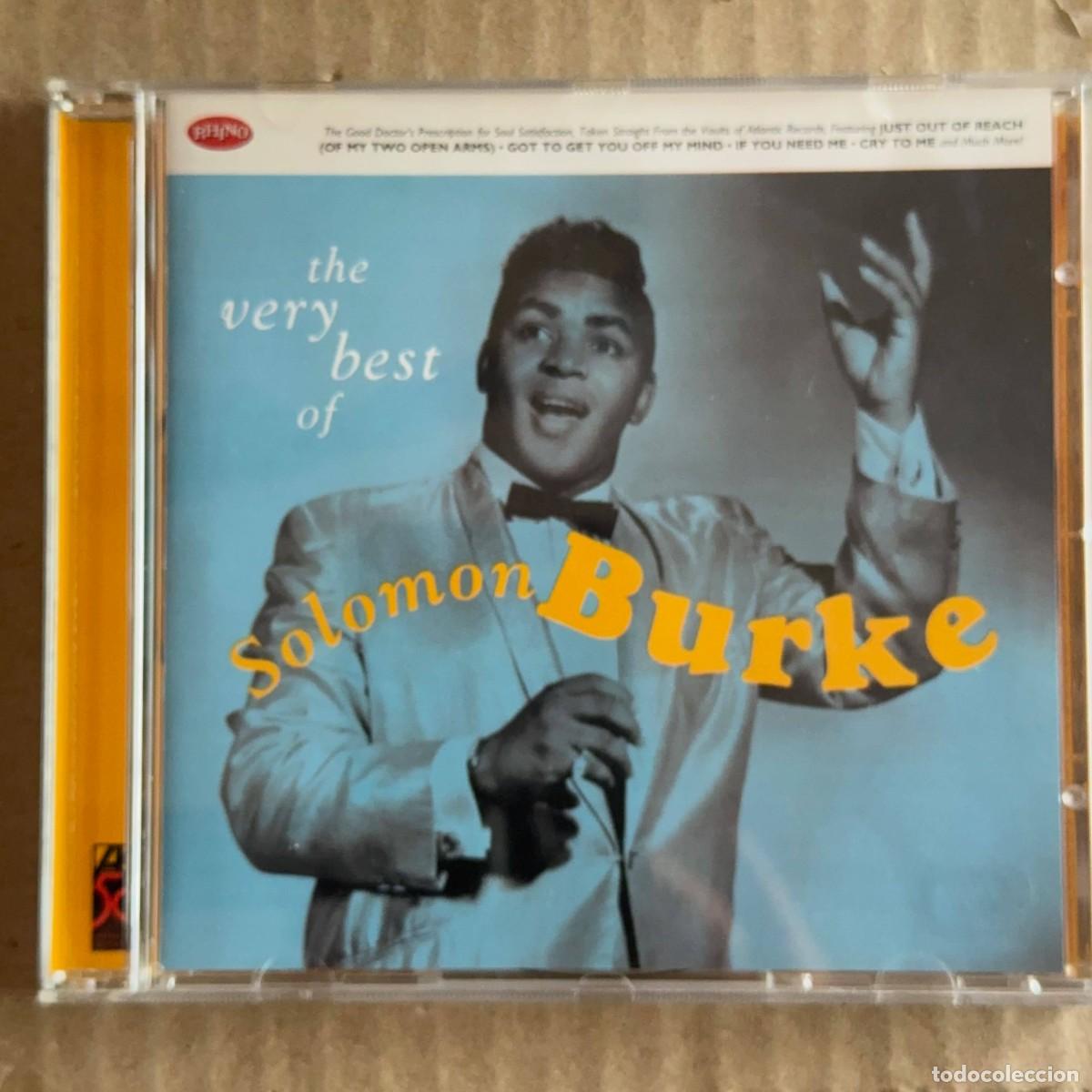 CDs de m&uacute;sica: Solomon Burke &rdquo;Very Best&rdquo; CD