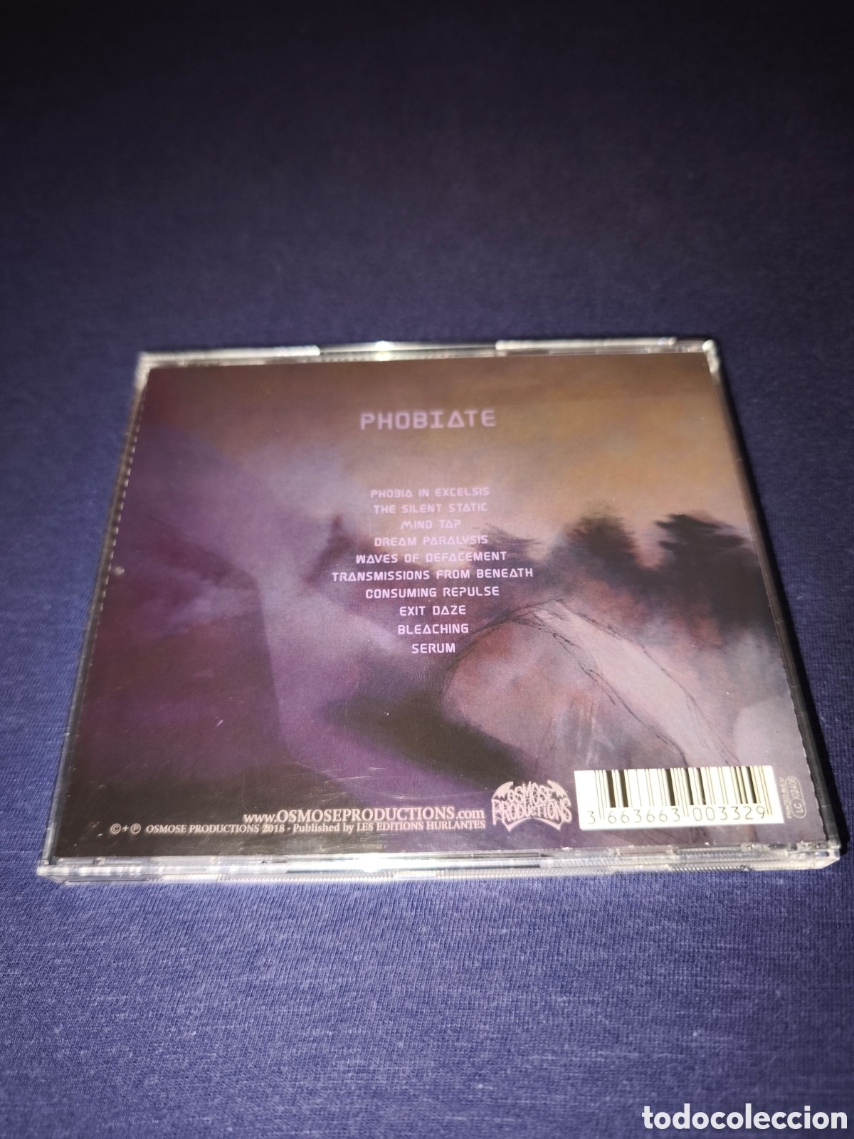 CDs de m&uacute;sica: Binah Phobiate CD Death Metal - Foto 2