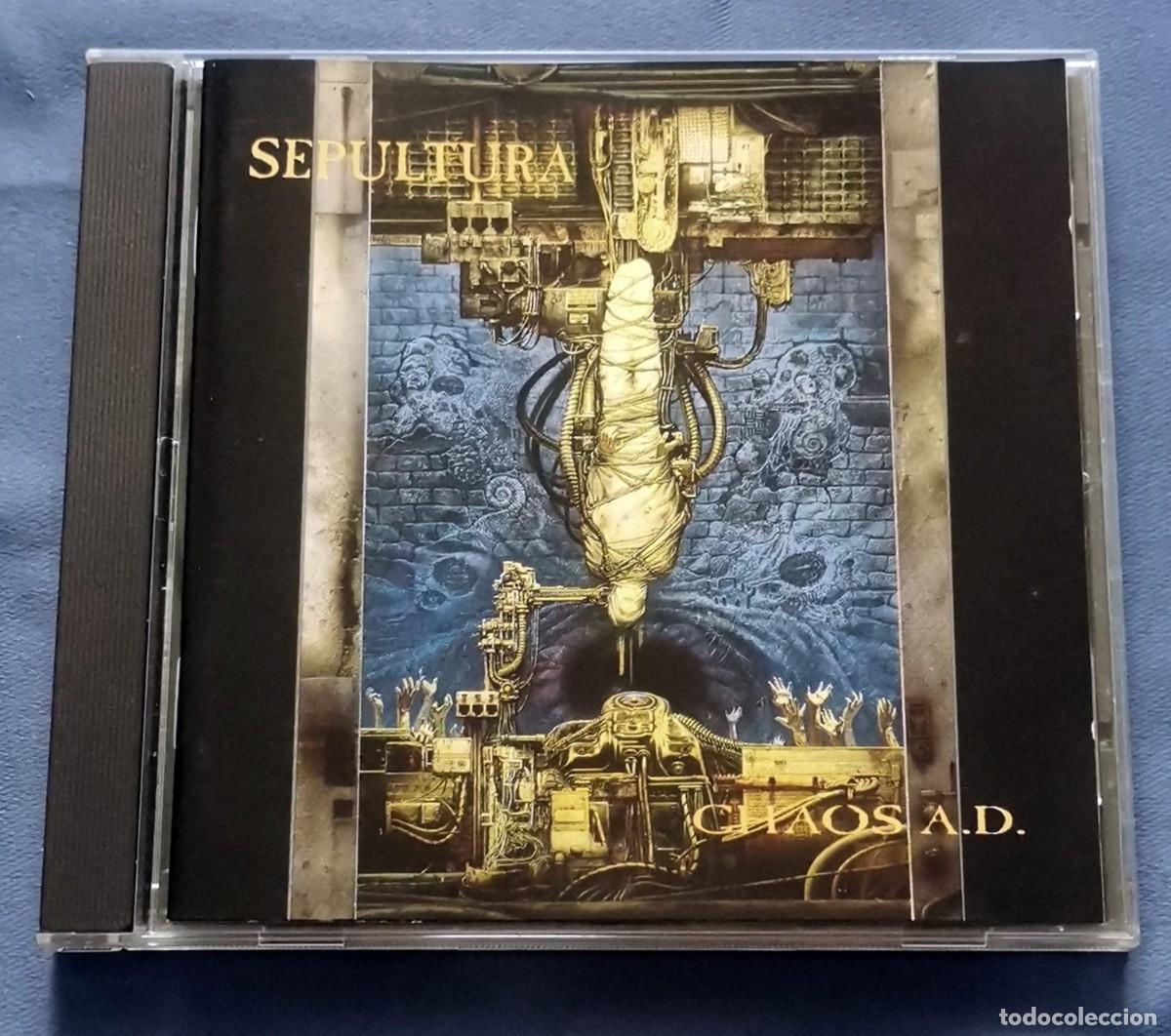 CDs de m&uacute;sica: Sepultura &ndash; Chaos A.D. cd 1993