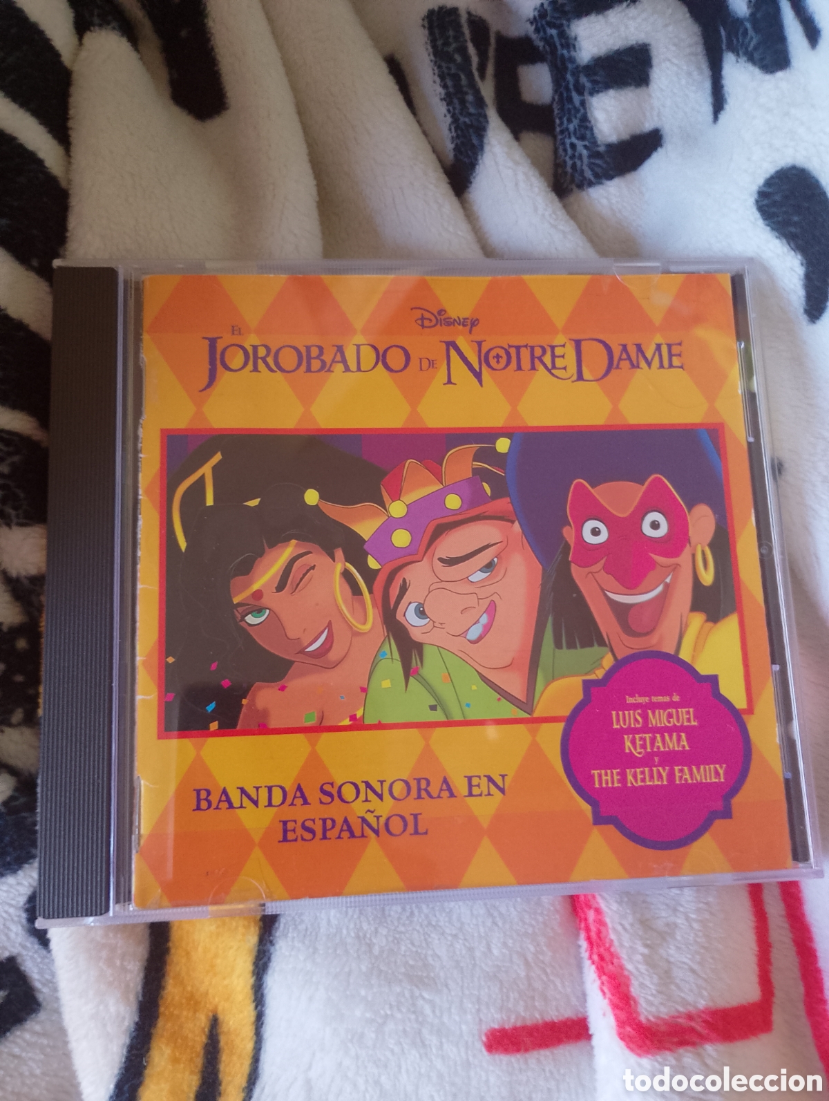 CDs de m&uacute;sica: B.S.O. EL JOROBADO DE NOTRE DAME (CD EMI-DISNEY 1996 ESPA&Ntilde;A) BANDA SONORA EN ESPA&Ntilde;OL