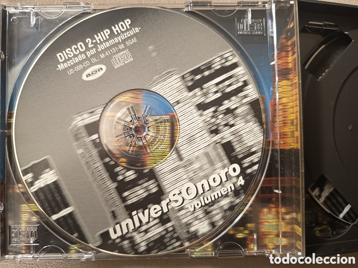 CDs de m&uacute;sica: CD Universonoro Vol.4 1998 BOA - Foto 3