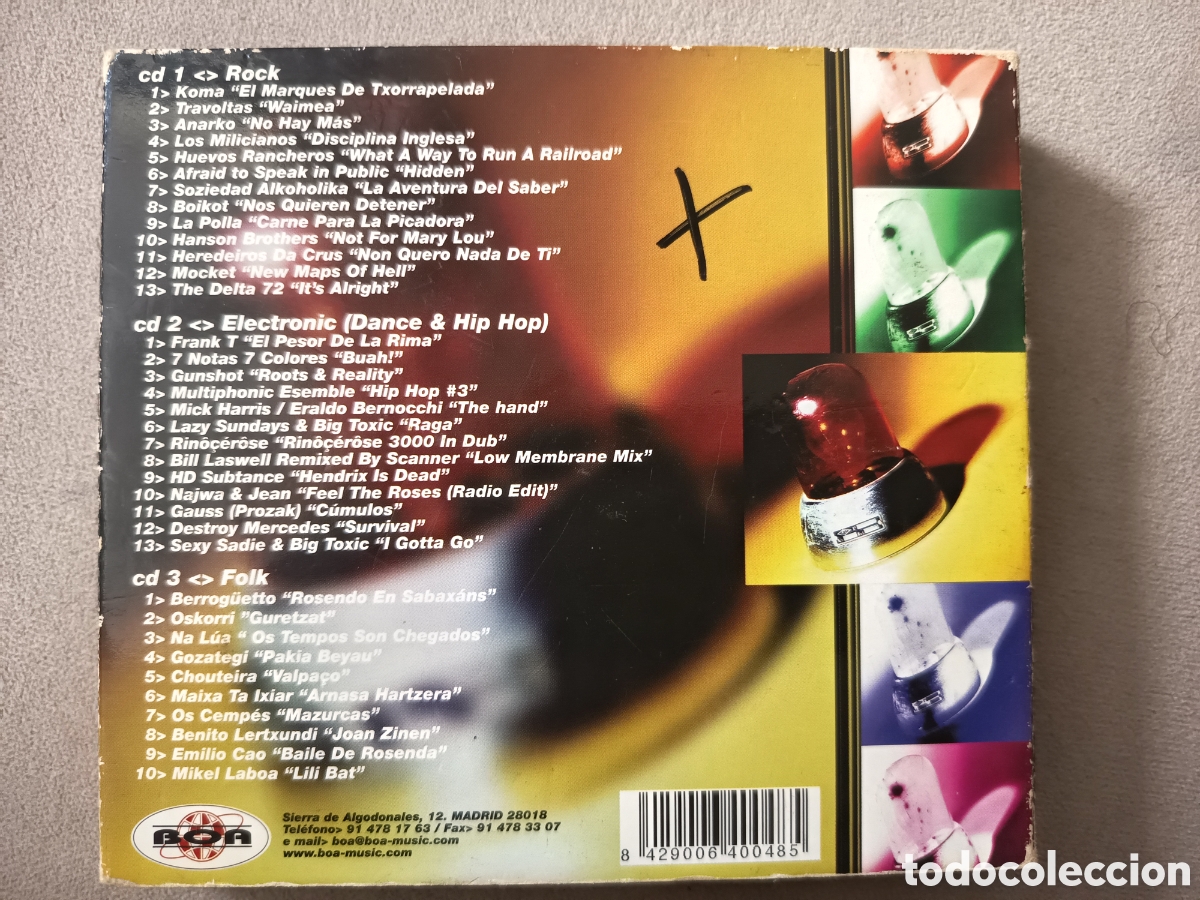 CDs de m&uacute;sica: CD Universonoro Vol 3 1997 BOA - Foto 4