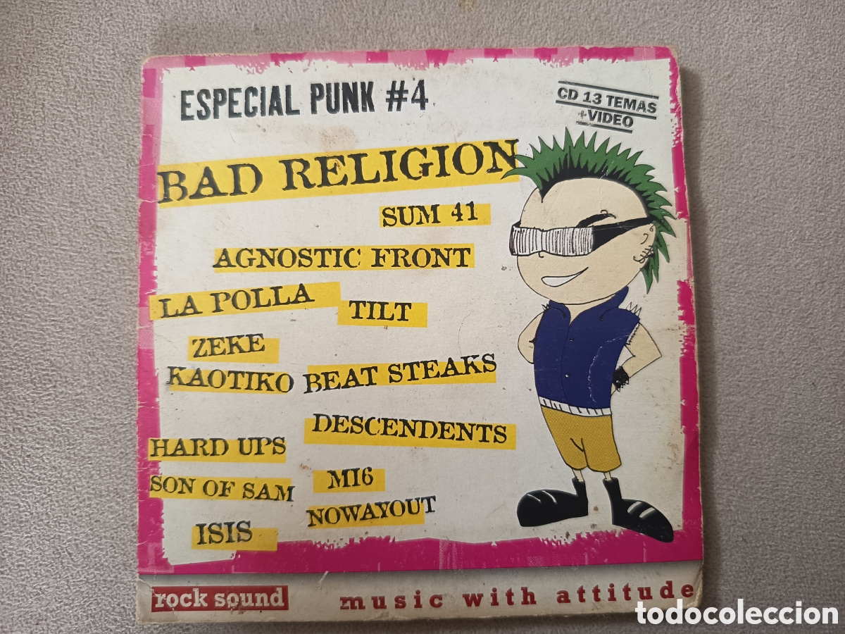 CDs de m&uacute;sica: CD Especial Punk #4 Rock Sound 2001
