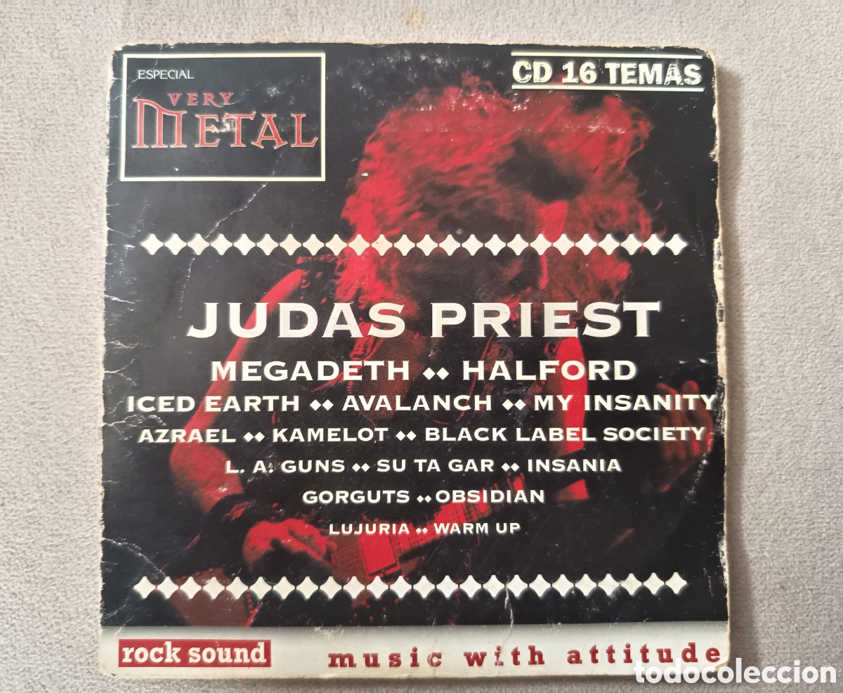 CDs de m&uacute;sica: CD Very Metal Vol. 1 2001 Rock Sound