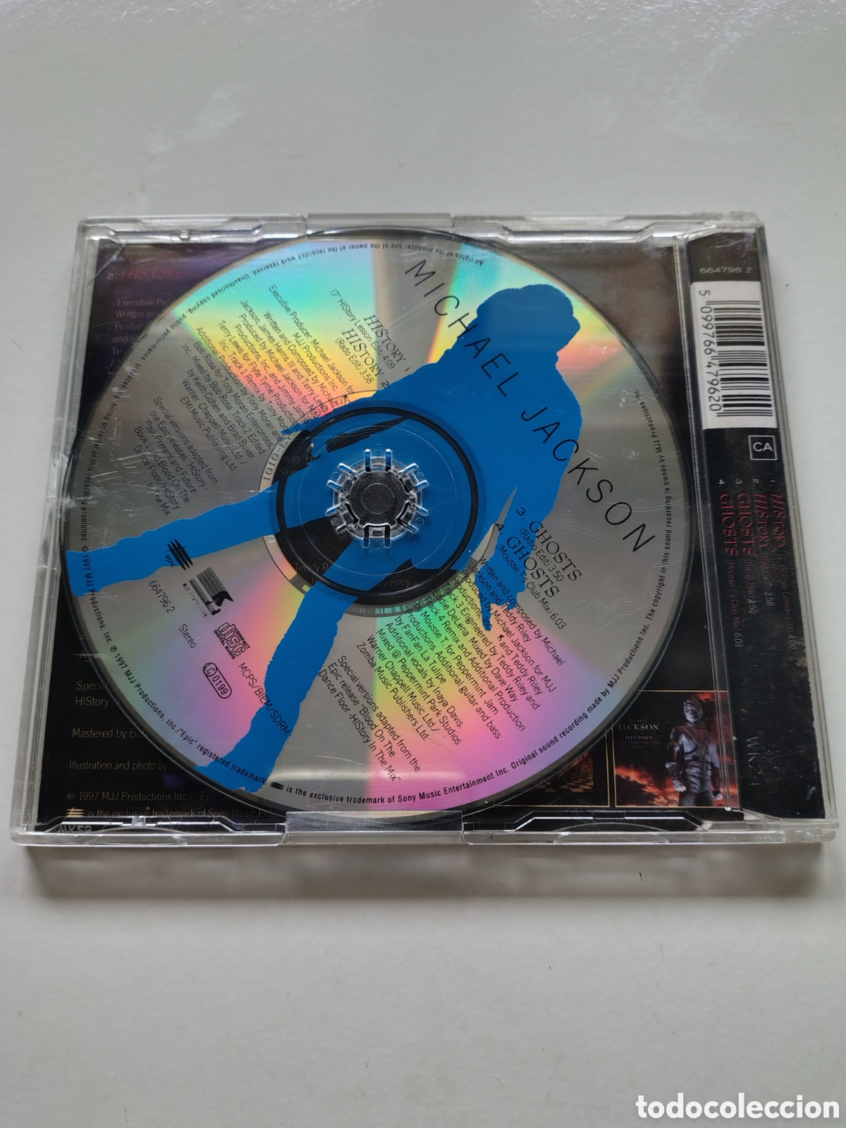 CDs de m&uacute;sica: MICHAEL JACKSON HIStory / Ghosts ( 1997 EPIC ) - Foto 3