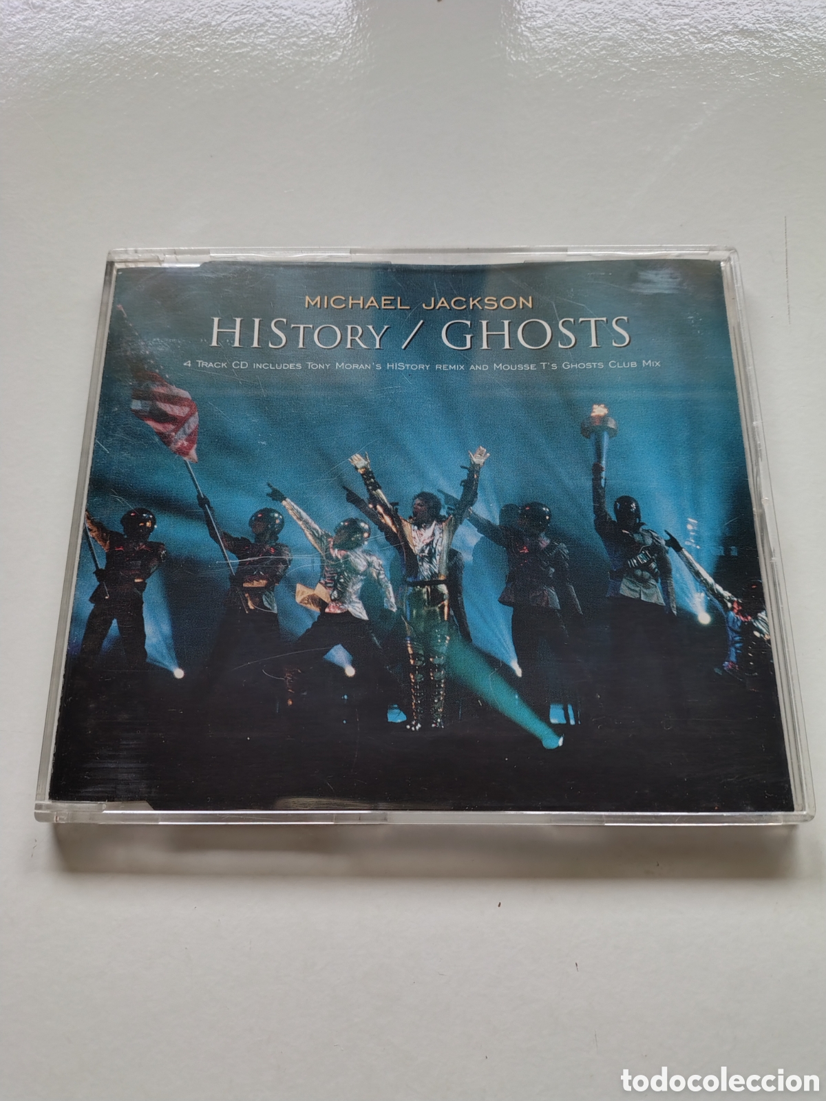 CDs de m&uacute;sica: MICHAEL JACKSON HIStory / Ghosts ( 1997 EPIC ) - Foto 1