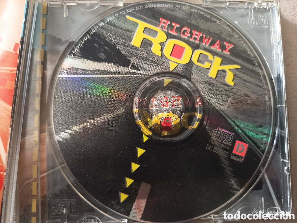 CDs de m&uacute;sica: CD Highway Rock 1998 Disky - Foto 4