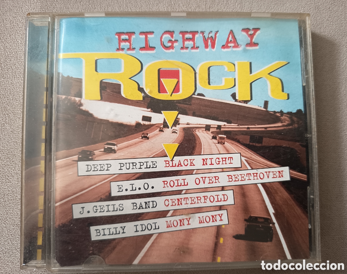 CDs de m&uacute;sica: CD Highway Rock 1998 Disky