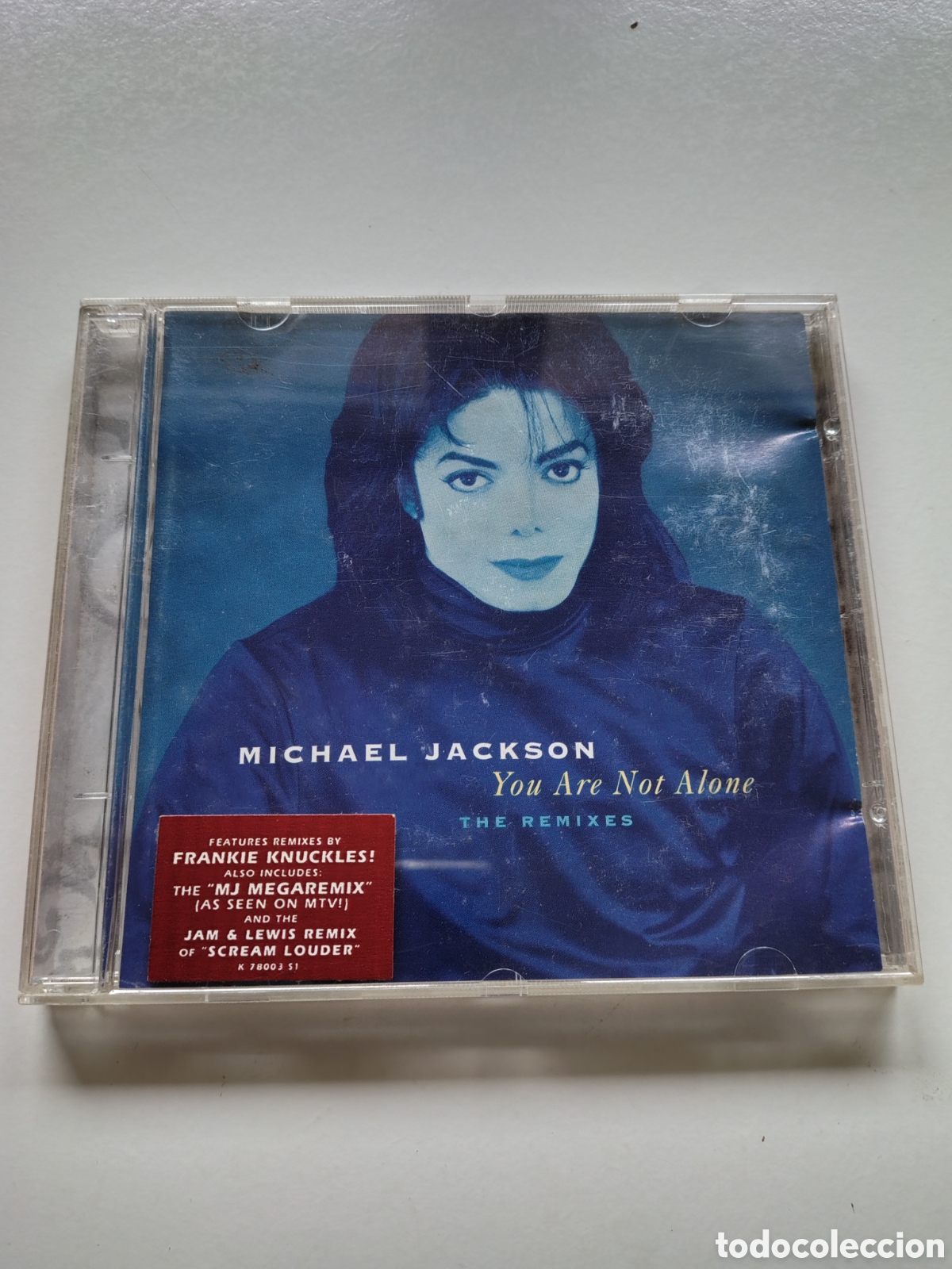 CDs de m&uacute;sica: MICHAEL JACKSON You are not alone The Remixes ( 1995 EPIC USA )