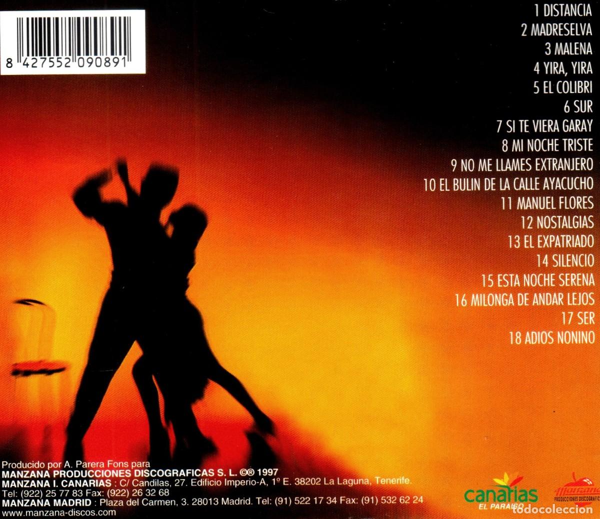 CDs de m&uacute;sica: LOS SABANDE&Ntilde;OS. GARDEL. CD. - Foto 2