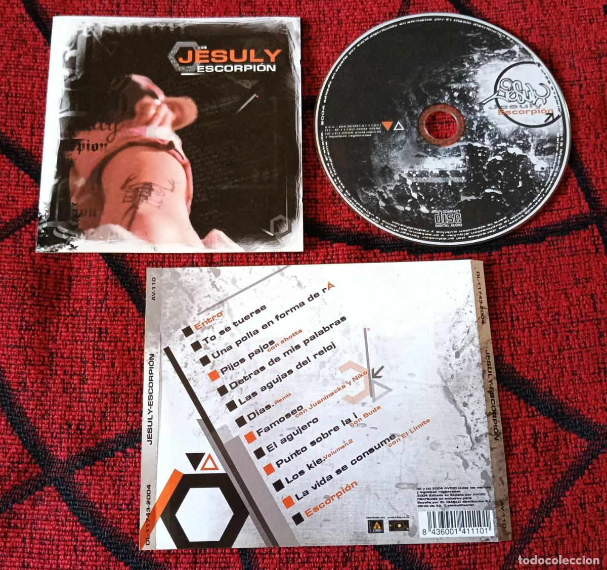 CDs de m&uacute;sica: JESULY ** Escorpi&oacute;n ** CD 2004