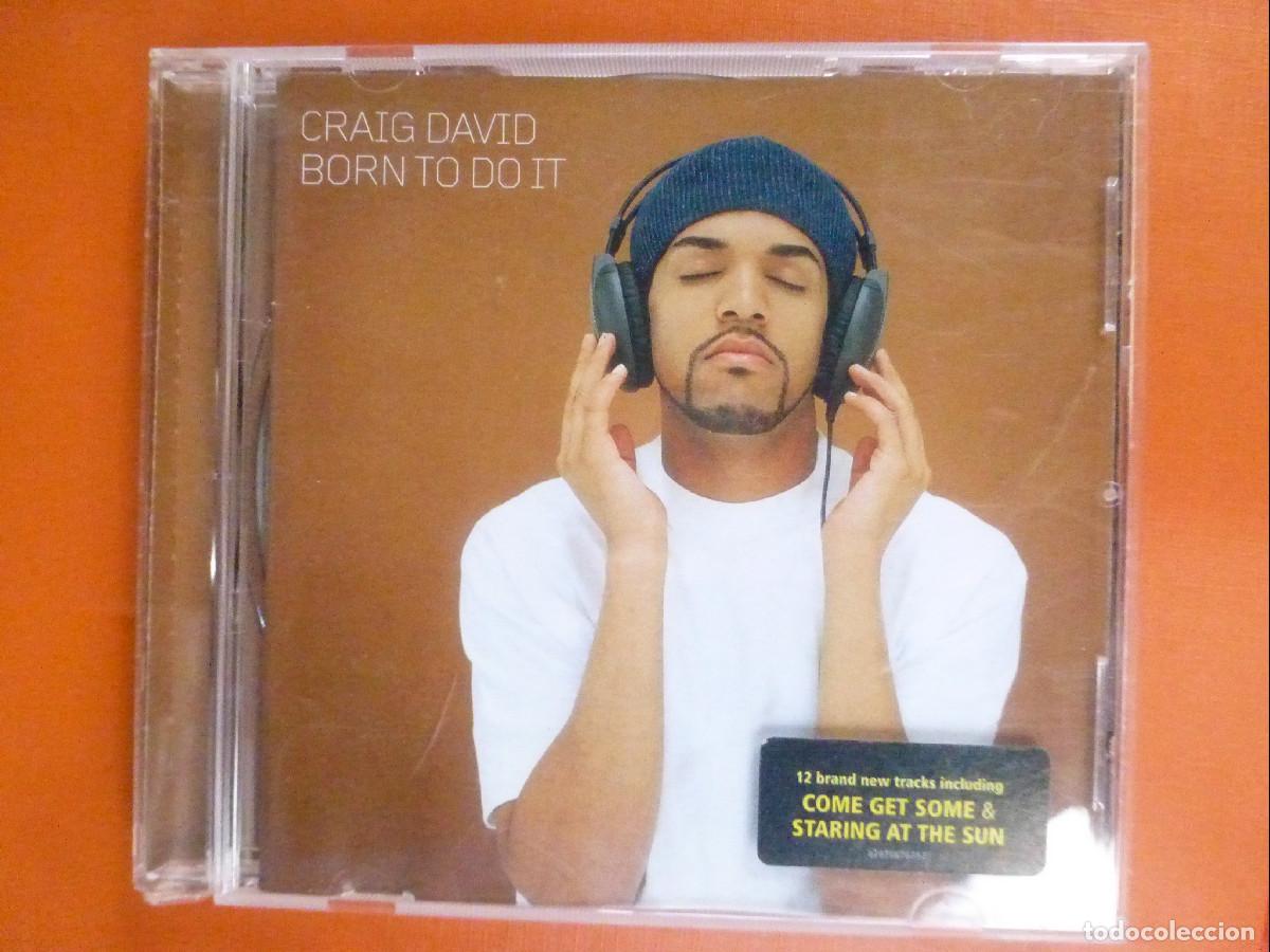CDs de m&uacute;sica: CD Compact Disc - Craig David - Born to do it - 2000 Wildstar Records, ltd - Foto 1