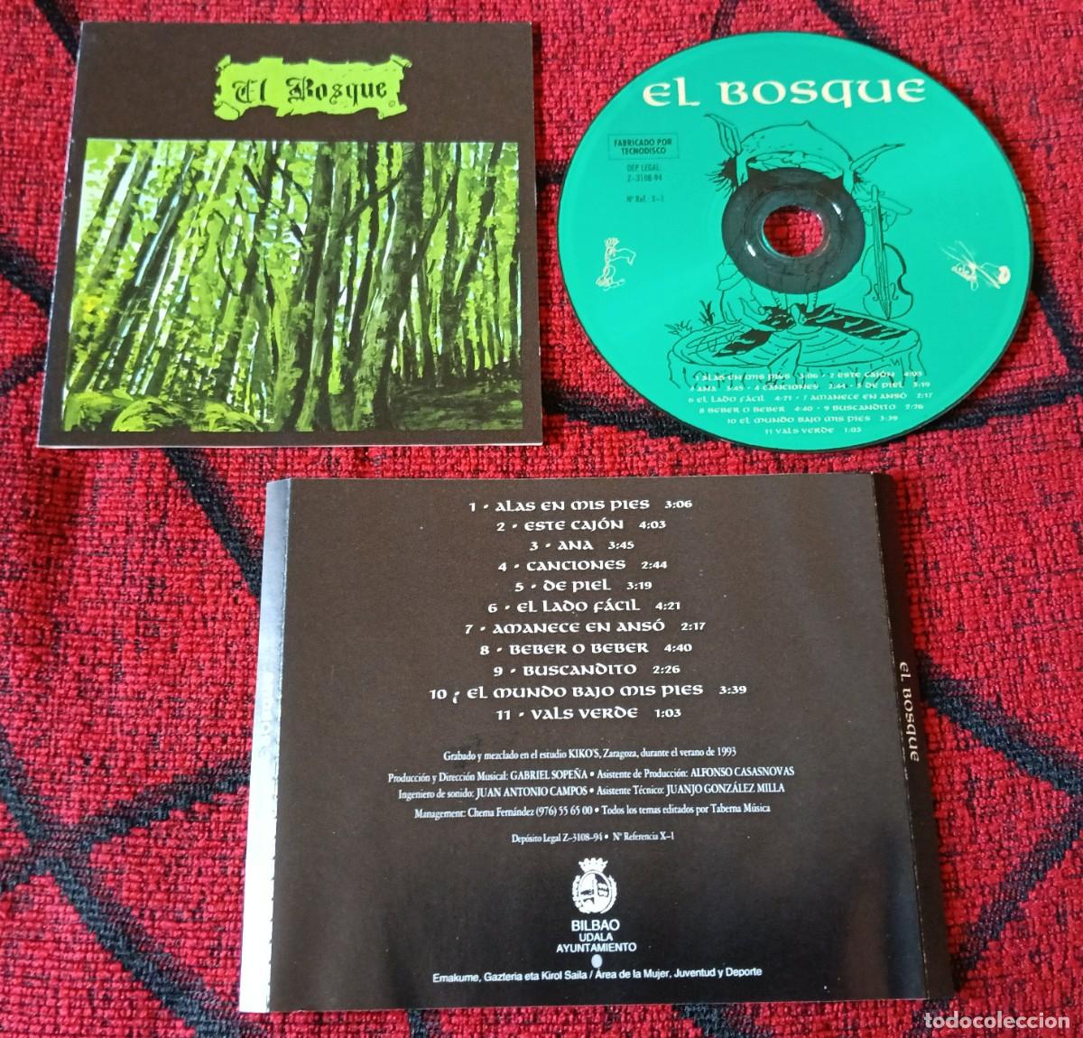 CDs de m&uacute;sica: EL BOSQUE ** El Bosque ** CD 1994 - Foto 1
