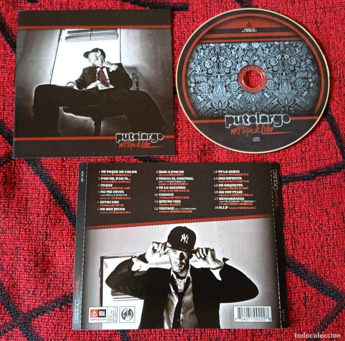 CDs de m&uacute;sica: PUTO LARGO ** Mi Toque De Color ** CD 2011