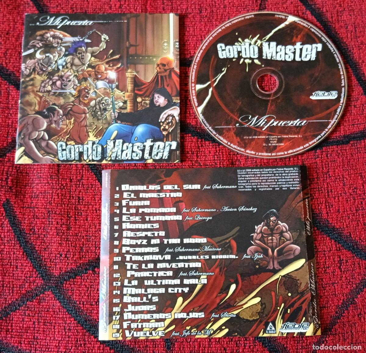 CDs de m&uacute;sica: GORDO MASTER ** Mi Puerta ** CD 2006