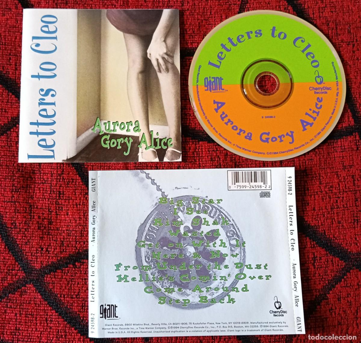 CDs de Musique: LETTERS TO CLEO ** Aurora Gory Alice ** CD 1994 USA