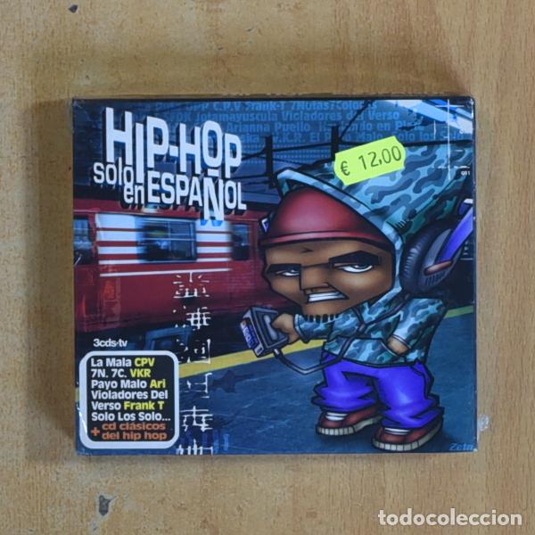 CDs de m&uacute;sica: VARIOS - HIP HOP SOLO EN ESPANOL - 3 CD