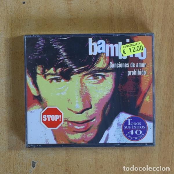 CDs de m&uacute;sica: BAMBINO - CANCIONES DE AMOR PROHIBIDO - CD