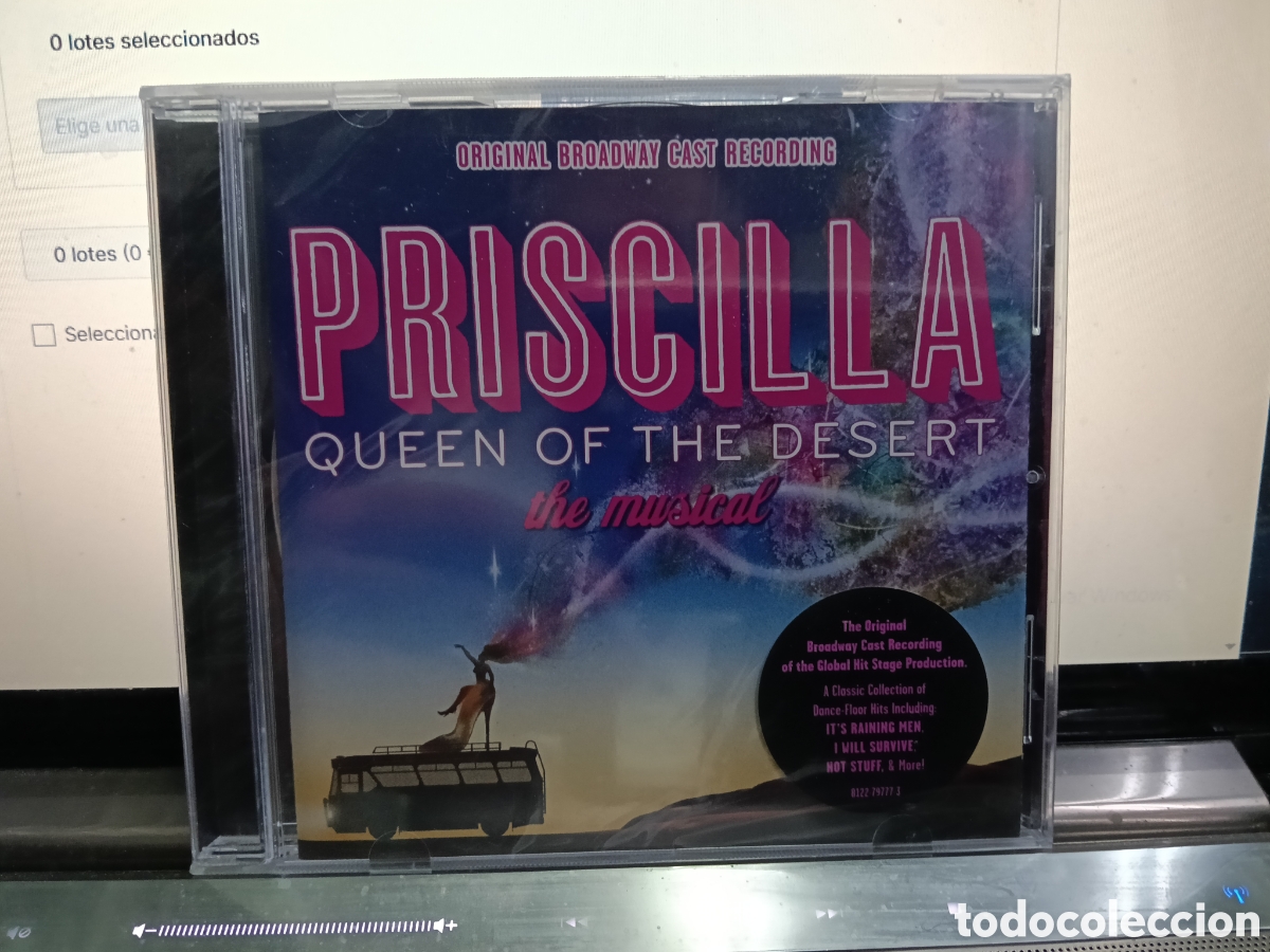 CDs de m&uacute;sica: Priscilla Queen of the desert the musical cd 2011 precintado