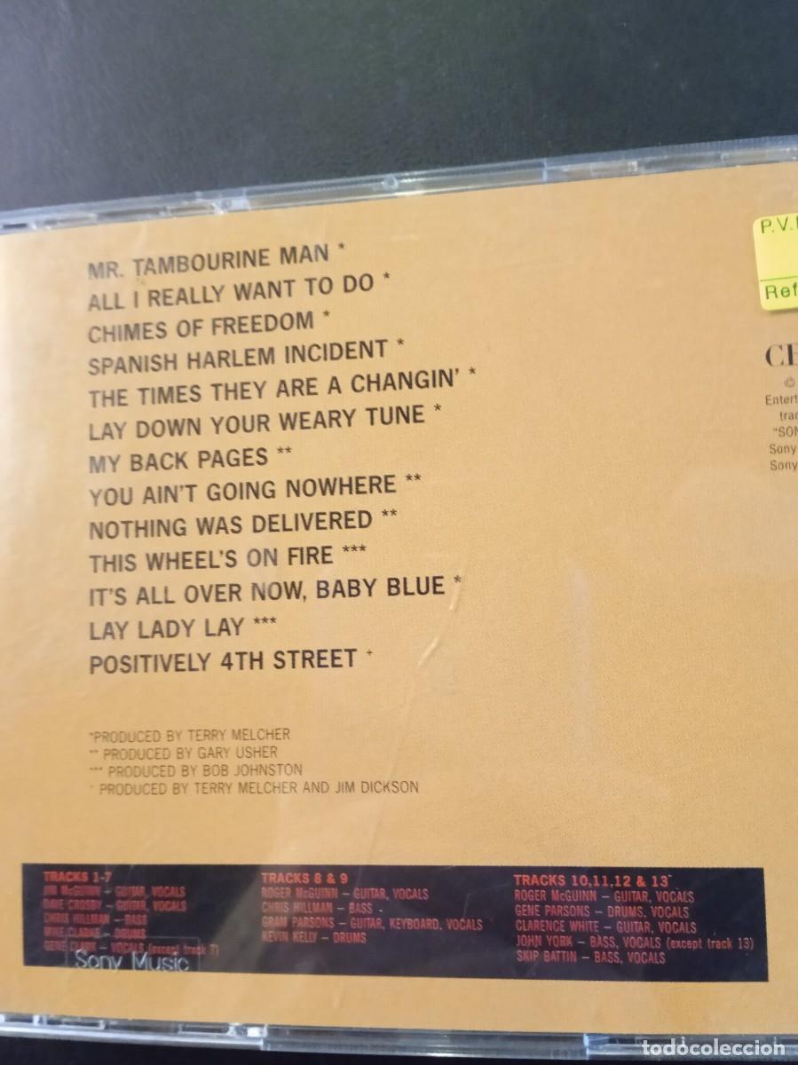 CDs de m&uacute;sica: THE BYRDS PLAY DYLAN- CD - Foto 2