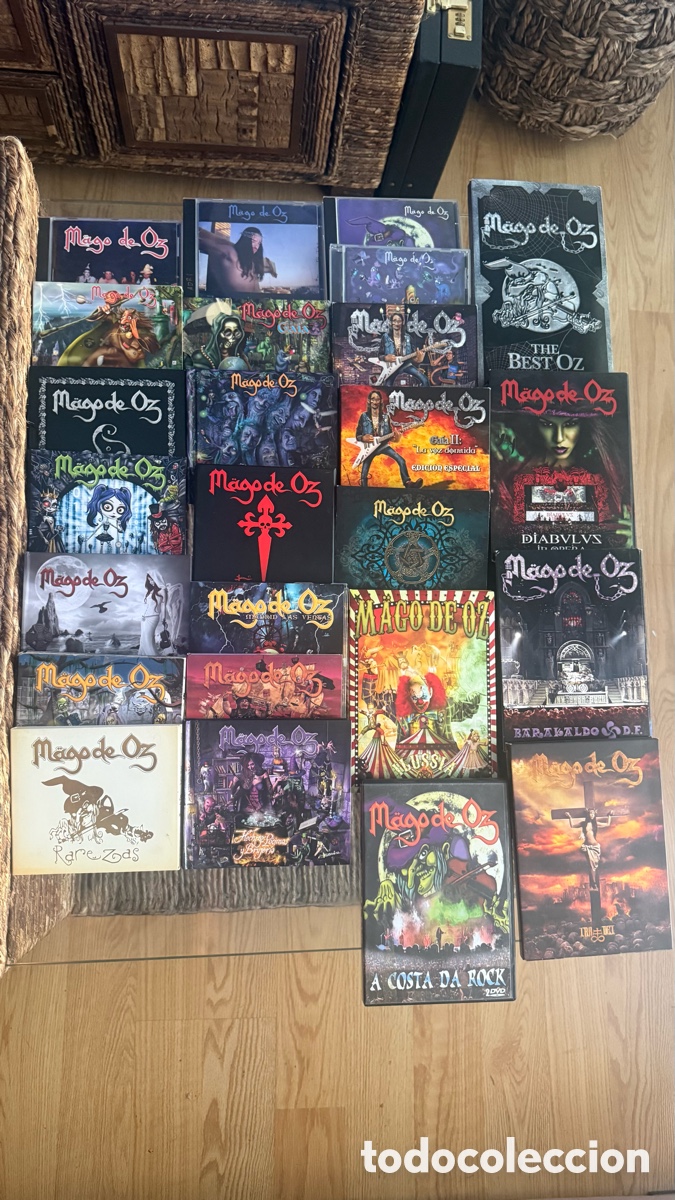 CDs de m&uacute;sica: Mago de Oz lote de 24 cds